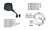 Lusterko Prawe Suzuki V-Strom 650/1000 2002-12 Xf650 1997-01 Power Force