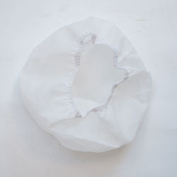 Pokrowiec przeciwpyłowy (czepek - siatka ochronna) kolor biały