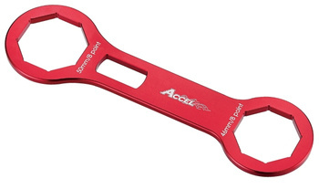 klucz do serwisu zawieszeń przednich showa 47/48mm, 47/48 sff do rozkręcania górnej ośmiokątnej nakretki 50mm ( honda, kawasaki, suzuki) kolor czarny (fcw01) (fcw-01)