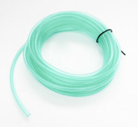 Przewód paliwa przeźroczysty (zielony) 7x10 mm - 1 m