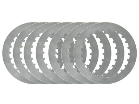 Psychic przekładki tarcz sprzęgłowych honda cr125 00-07, gas gas ec125 00-08 (124,9x90,3x1,5x24t) (ps005c)