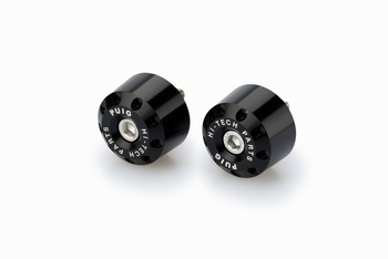 Ciężarki / Końcówki Kierownicy Krótkie Puig Do Honda Scoopy Sh125i 19-21 Czarne