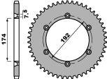 Zębatka tylna 1499 47 c45 moto morini 350 (86-87) (łańc. 520)