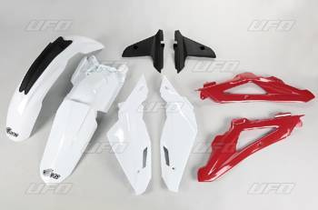 Komplet plastików husqvarna tc 250/300/450 '09-'13 kolor oem (biały/czerwony/czarny) (hu610e999)