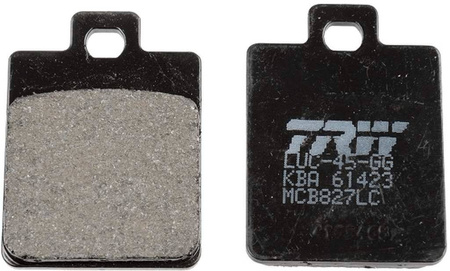 Klocki hamulcowe kh260 organic peugeot tweet 50 11-18, piaggio liberty 50 97-12, 125 98-14, vespa et2 / et4 50 / 125 97-05, przód