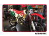Komplet naklejek (oklein) honda cr 125 '93-'94, cr 250 '92-'94, replica team honda enduro '94 kolor czerwony/biały/żółty