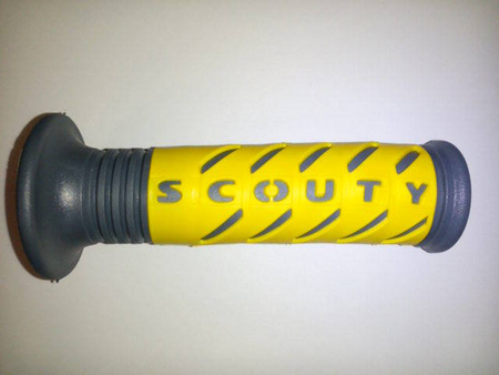 manetki 10699-ggi scouty (120 mm) bez otworu kolor żółty/szary