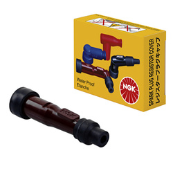 Fajka świecy zapłonowej Ngk fajka na świece ebonitowa prosta kolor czerwony (nr 8238) – NGK