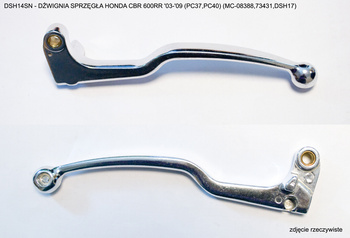 DŹWIGNIA SPRZĘGŁA HONDA CBR 600RR '03-'09 (PC37,PC40) (DSH14SN,73431,DSH17)