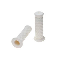 Guma manetki 7/8"+1" 124mm biała