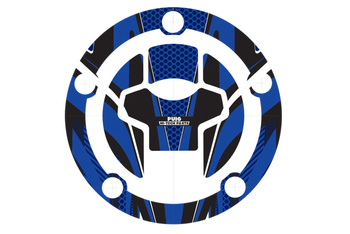 Osłona Wlewu Paliwa Puig Do Suzuki Gsx-S750 (Wzór Radikal) Niebieska