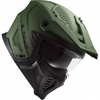 Kask modułowy LS2 OF606 Drifter Solid Matt Mili Green z odpinaną maską