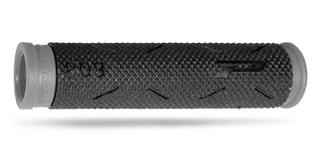 manetki pg807 atv / jet ski / mtb (22+22mm, dł.120mm) kolor czarny/grafitowy (dwuskładnikowe) (808-187)