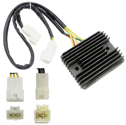 REGULATOR NAPIĘCIA PIAGGIO BEVERLY 300 '16-'20, MP3 300 '14-'16, X7 300 EVO '09-'10, BEVERLY 350 '14-'20, X10 350 '12-'15, MP3 500 '14-'16, APRILIA SRV 850 '12-'14 (OEM: 641711) (MADE IN JAPAN)