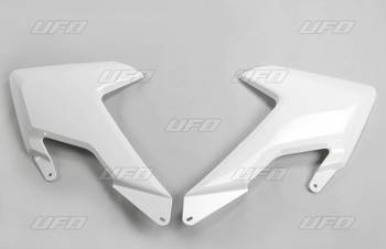 Osłony chłodnicy husqvarna tc 125/300 / fc 250/350/450 '16-18, tc 250 / fe 250/350/450/501 / te/tx 125/250/300 '17-18 kolor biały