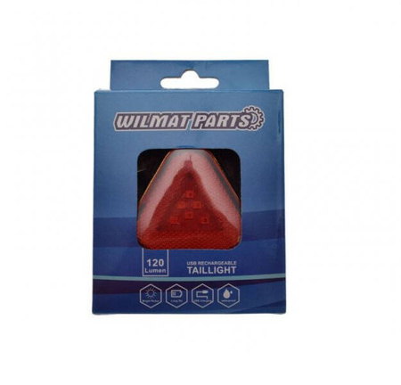 Lampa rowerowa tył LED 120 LM