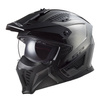 Kask modułowy LS2 OF606 Drifter Jeans Titanium z odpinaną maską
