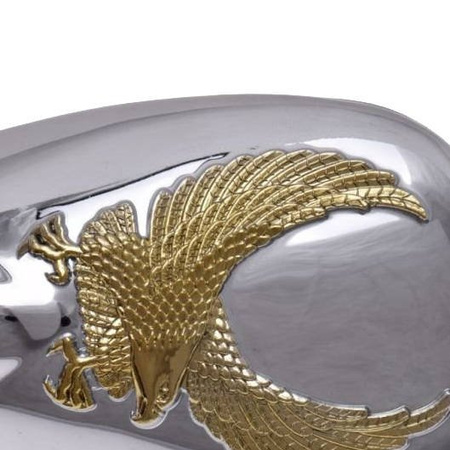 Lusterka chrom Orzeł M10 prawy gwint Mp203 Homologacja