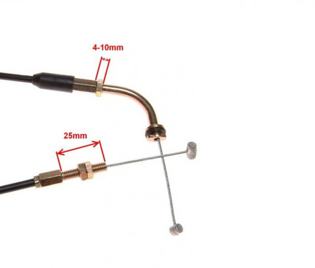 Linka gazu do motocykla Suzuki Gn125