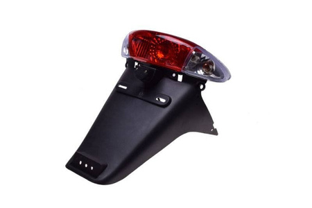 Lampa tylna z Błotnikiem skuter Qt-4 2T i 4T