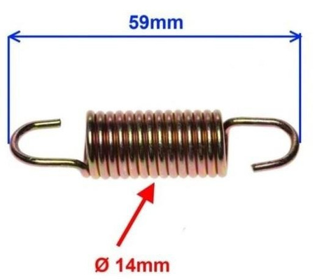 Sprężyna Pedału hamulca do Junak 901 59/14 mm