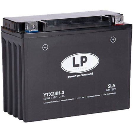 Landport akumulator ytx24h-3 12v 21ah (205x85x162mm) (350a) sla bezobsługowy - zalany (2)
