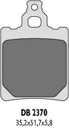 Klocki hamulcowe kh60 kh337 ktm sx60/65`00-03 - zastępują db2370mx-d oraz db2370qd-d