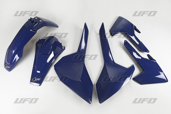 Komplet plastików husqvarna te/tx 125/250/300 '17-19, fe 250/350/450/501 '17-19 kolor niebieski (hu618e087)