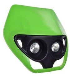 Owiewka z halogenami zielona Niska