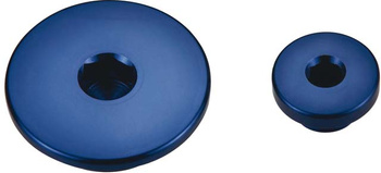 Accel korki inspekcyjne silnika yamaha yzf 250 '01-'13, yz 400/426/450 kolor niebieski