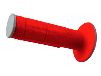 Manetki dwuskładnikowe kolor szary czerwony