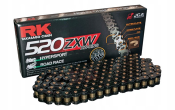 ŁAŃCUCH NAPĘDOWY BL520ZXW-120 (XW-RING) ZAKUWKA (CLF) W ZESTAWIE KOLOR CZARNY (POJEMNOŚĆ: DO 1200 CCM) (42 KN)