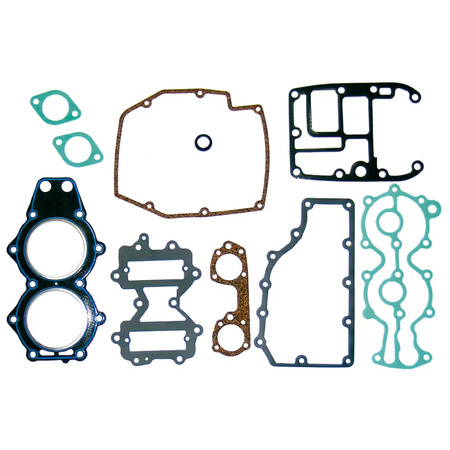 KOMPLET USZCZELEK JOHNSON ENVIRUDE 40 HP '84-'97, 45 HP '85-'92, 48 HP '87-'97, 50 HP '71-'97, 55 HP '77-'97, 60 HP '80-'85 ( KM ) 2 CYL. (SILNIK ZABURTOWY)