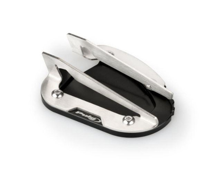 Poszerzenie stopki bocznej puig ze standardowym zawieszeniem do kawasaki z125 17-21 czarne