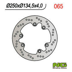 Tarcza hamulcowa tył suzuki dr 600/650/750/800 (250x134,5x4)