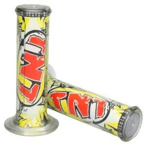 Manetki 01684/f-tn tnt (120 mm/22 mm) z otworem kolor żółty/czerwony
