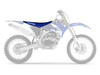 Pokrowiec/poszycie na siedzenie yamaha yzf 250/450 '06-'09, wr250f '07-'14, wr450f '07-'11 zebra kolor czarny/niebieski