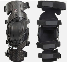 ASTERISK ORTEZY STAWU KOLANOWEGO (PARA) MODEL CARBON CELL PRO KOLOR CZARNY/CARBON ROZMIAR XL