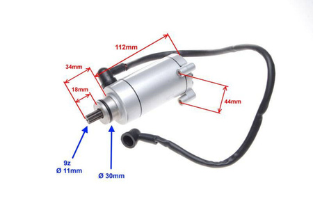 Rozrusznik elektryczny do Romet Zetka