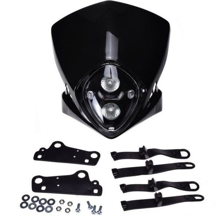 Owiewka z halogenami Pionowymi do motocykla