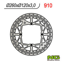 Tarcza hamulcowa przód husqvarna wr/cr/te/tc 125/250 '00-13 (260x120x3)