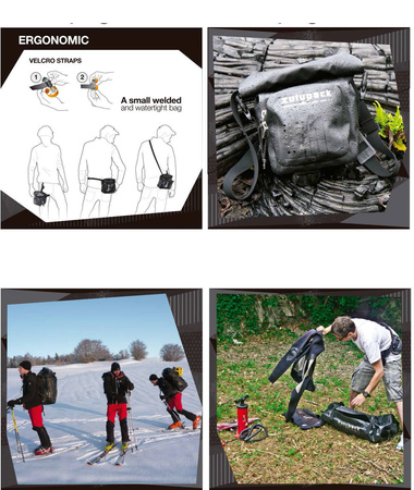 Torba mała wodoszczelna Shad SW05 5 l czarna