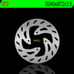 Tarcza hamulcowa przód ktm exc 50 '97, beta 50 rk 6 97 (240x72x3,5mm) (4x6,5mm)