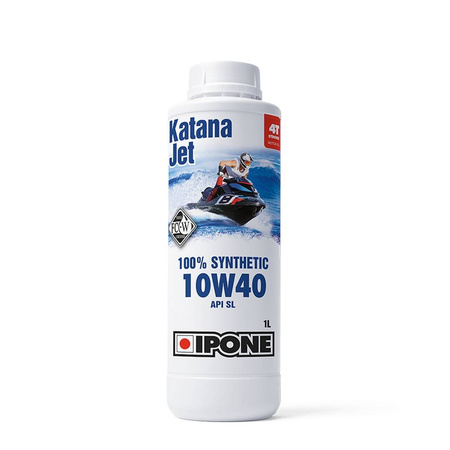 Ipone katana jet 10w40 4t olej silnikowy 100% syntetyk 1l skutery wodne (akc) (15) - wyprzedaż