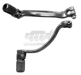 Dźwignia zmiany biegów honda cr 125 87-07 (aluminiowa ) kolor srebrny, końcówka stalowa