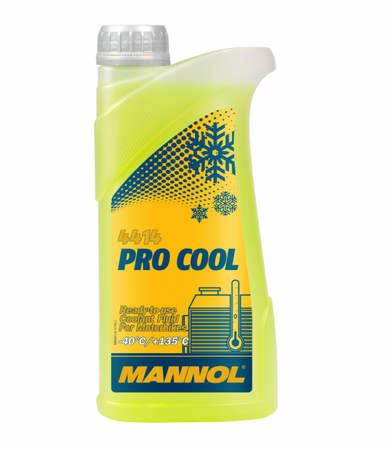 PŁYN DO CHŁODNIC W MOTOCYKLU MANNOL 1L -40C +135C