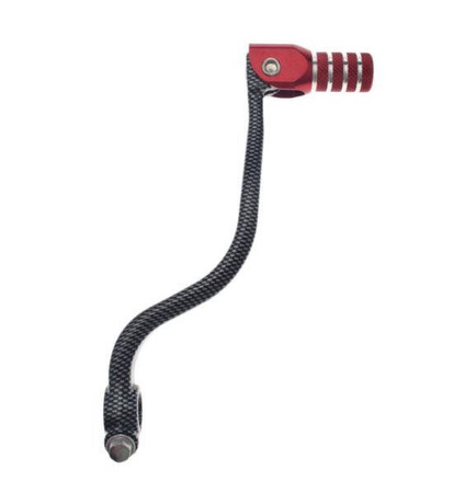 Dźwignia zmiany biegów do Suzuki RM 85 czerwony / carbon