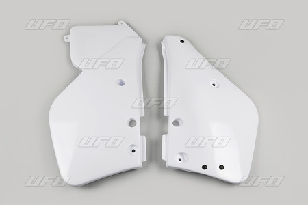 Boczki tylne yamaha yz 125 '87-88 kolor bialy