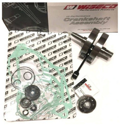 wał korbowy honda cr 250 '02-'04 (bez łożysk, uszczelniaczy na wał oraz kompletu uszczelek na dół silnika) (hr4056) - uszkodzone opakowanie