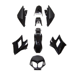 Zestaw plastików obudowa czarny do Derbi Senda